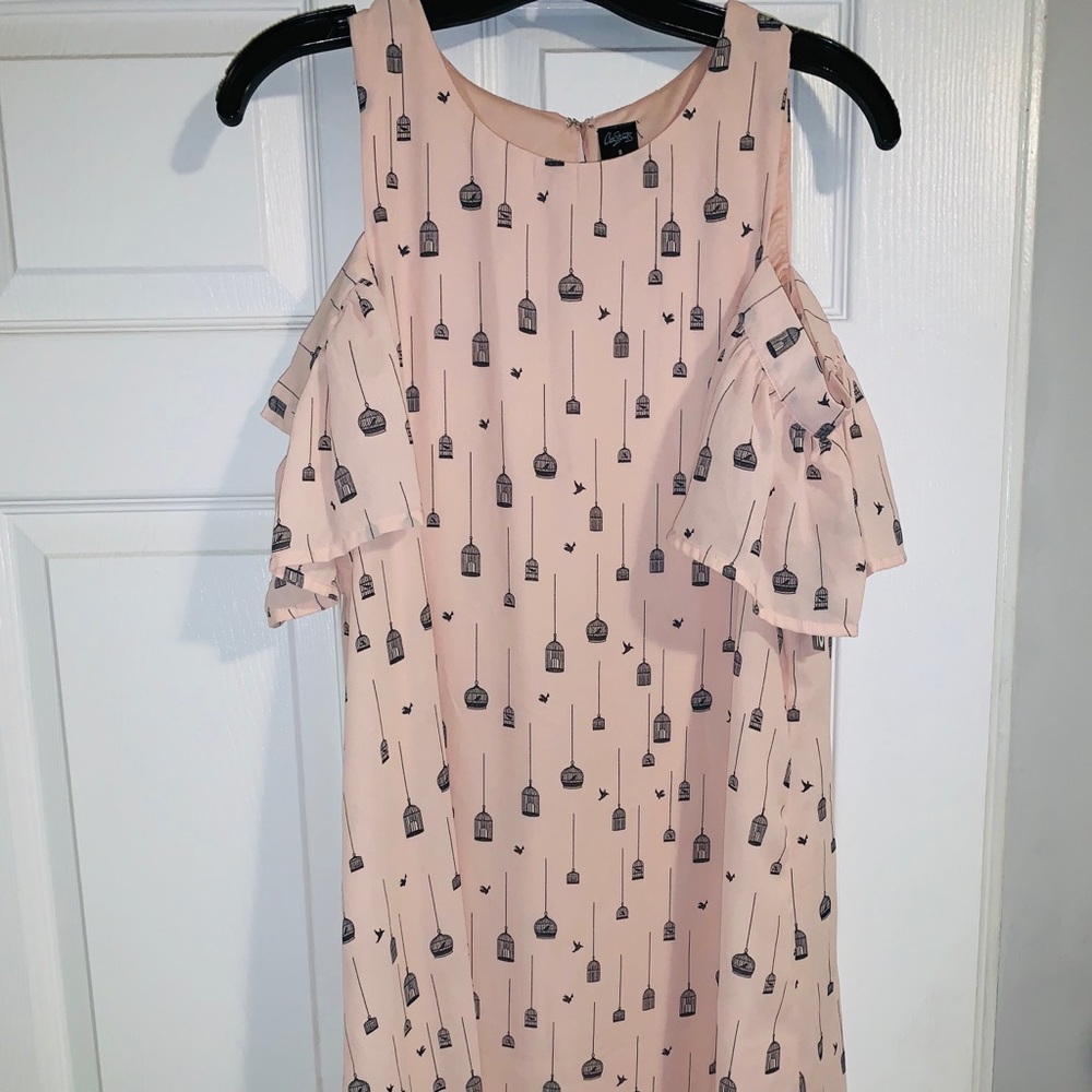 Cold shoulder dress
